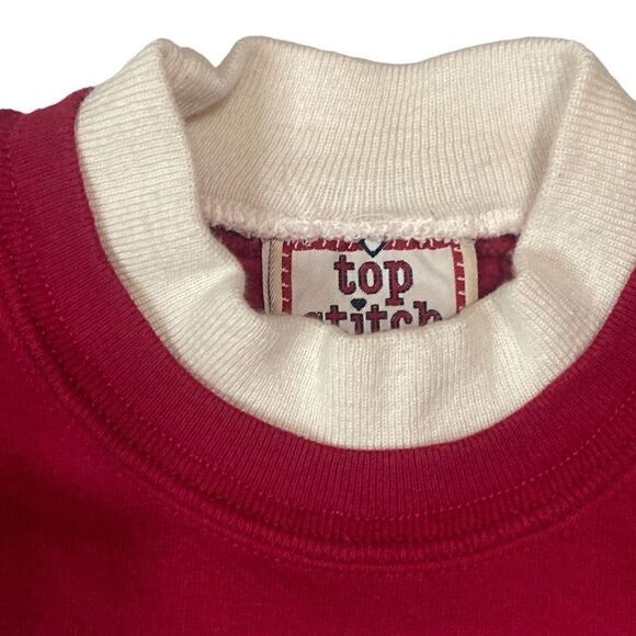 Vintage Top Stitch Morning Sun American Patriotic Angels Flags USA Sweatshirt XL - Picture 7 of 10